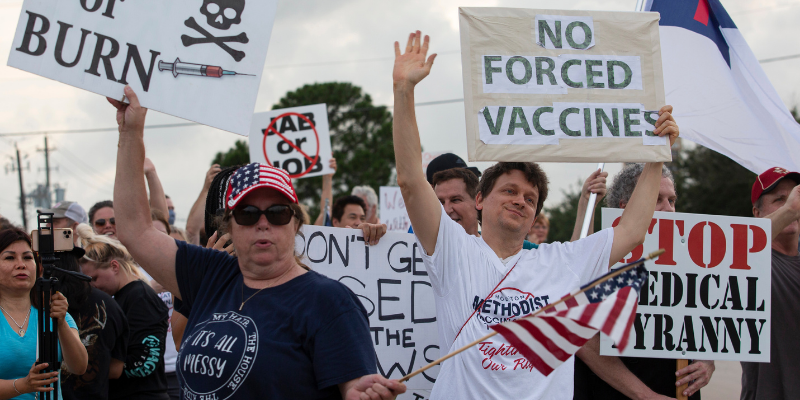 Americans are Furious about Vaccinations. It's Not Helping.