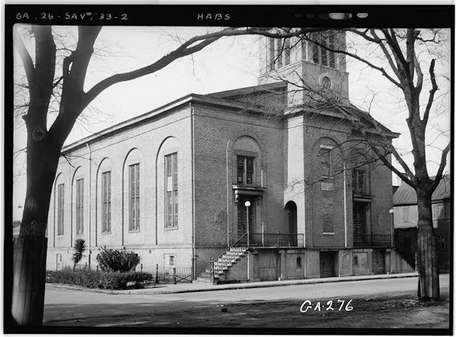 First African Baptist Church in Savannah, Georgia, in 1936. Photo: L.D. Andrew/Library of Congress.
