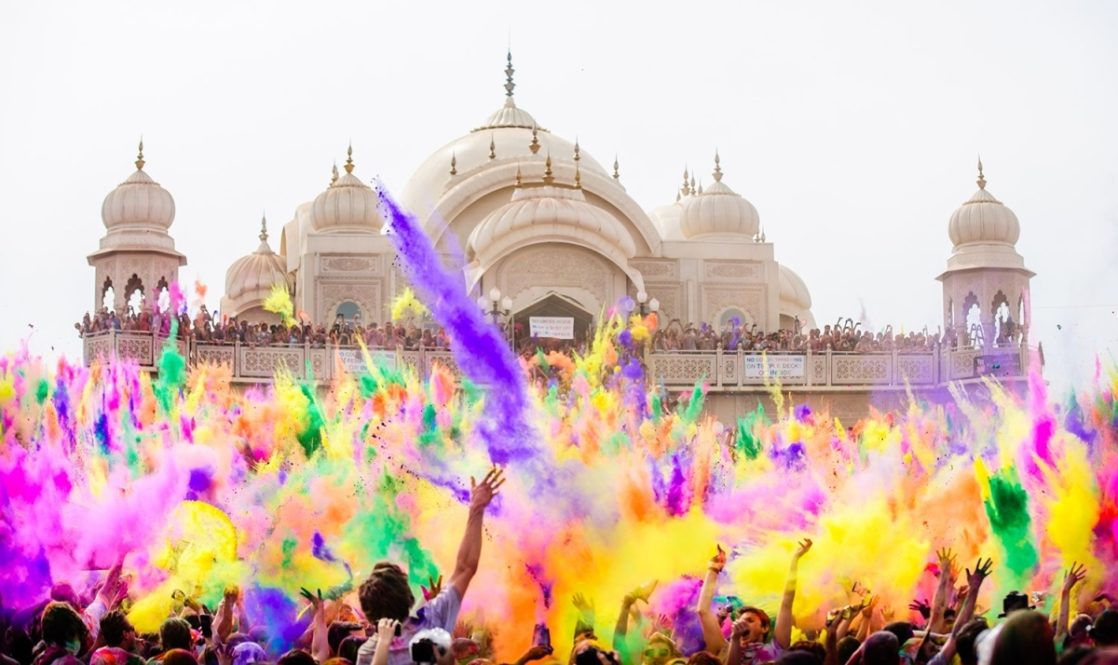 The Hindu festival Holi is one of the many festivals that has been adopted by many Americans. The recognizable throwing of color is now found in events and festivals across the U.S. Courtesy photo