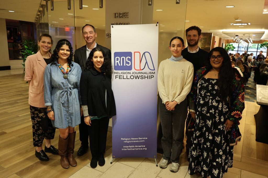 RNS/IA fellows at the 2024 RNA conference in Pittsburgh, PA. (RNS photo/Kit Doyle)