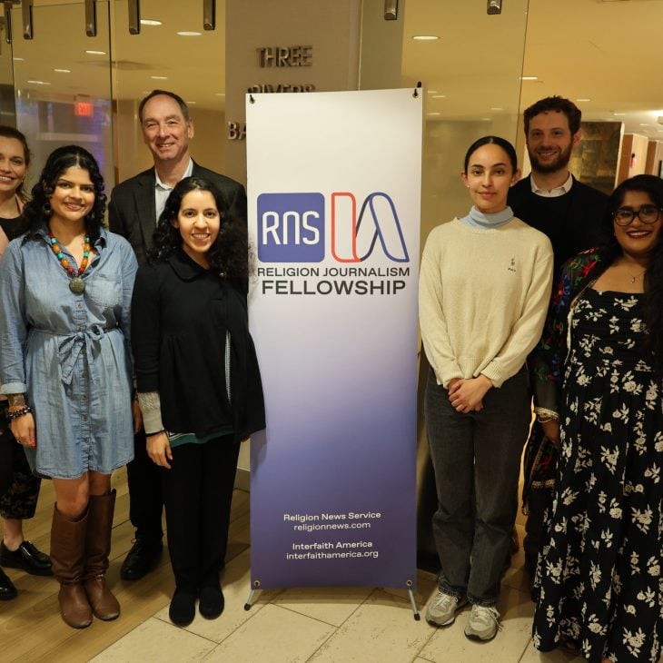 RNS/IA fellows at the 2024 RNA conference in Pittsburgh, PA. (RNS photo/Kit Doyle)