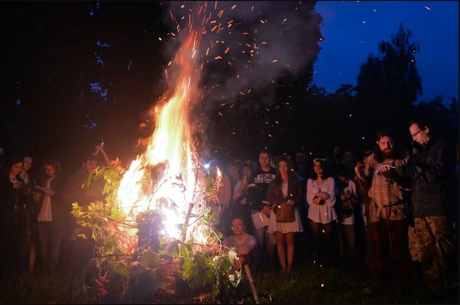 For Wiccans, celebration of summer solstice is a spiritual practice. Artur Widak/NurPhoto via Getty Images