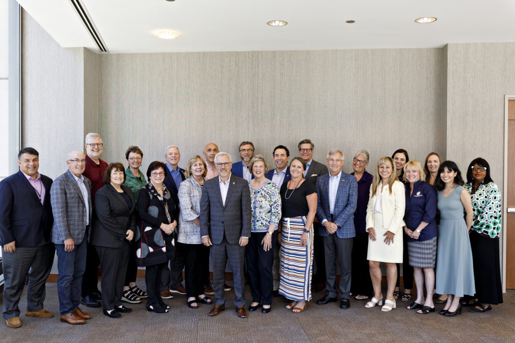 Group photo at the 2022 Presidents Institute on Diversity and the Catholic Conscience.