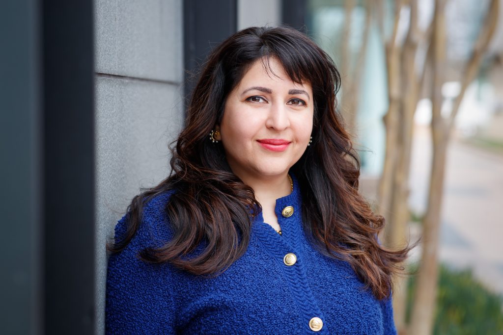 Sayyeda Mirza in New York, March 2023. Photo by Ron Hester.