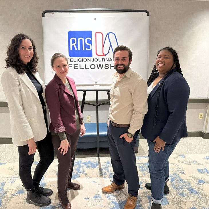 2023 RNS/IA Religion Journalism Fellows.