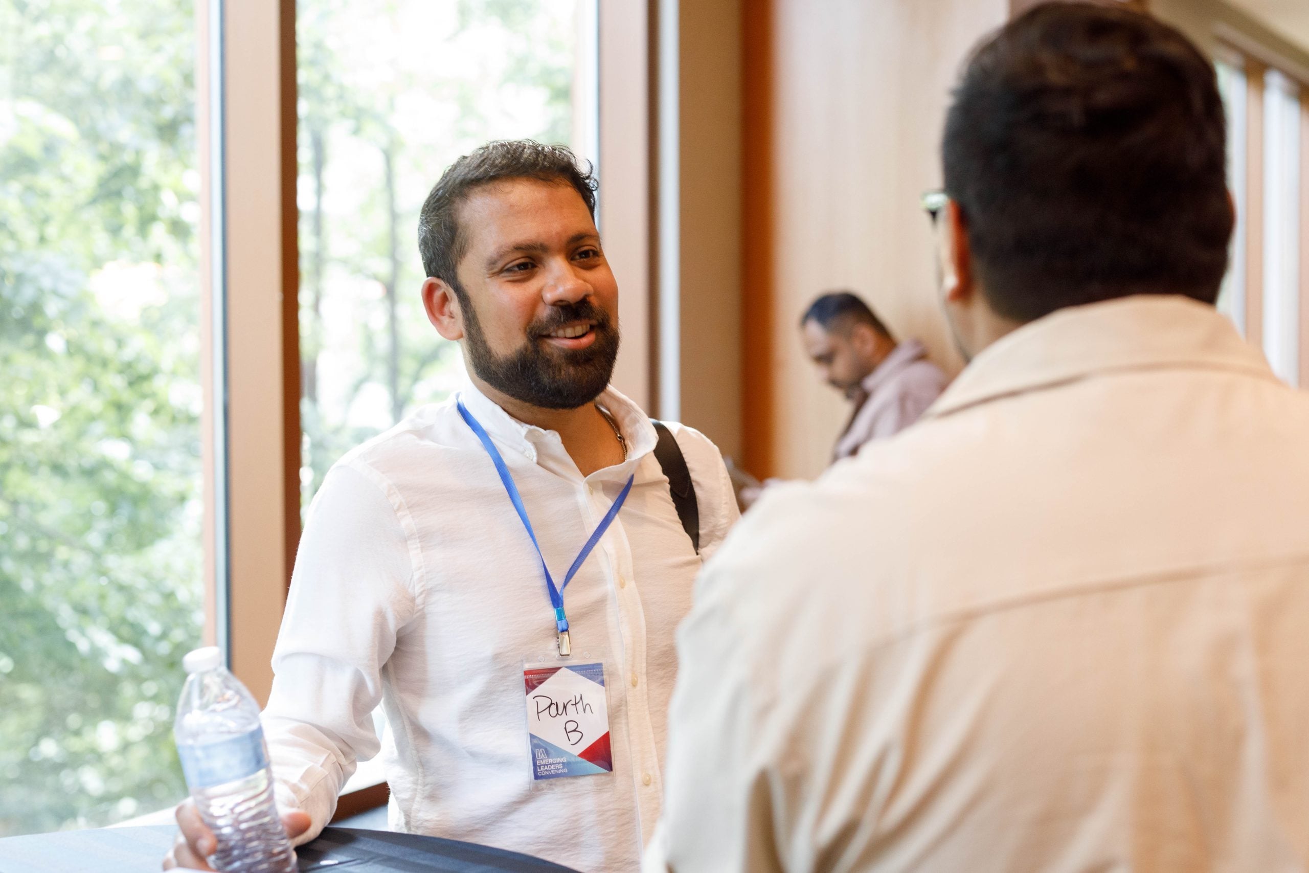 Parth Bhansali at the 2024 Emerging Leaders Convening. (Kelly Feldmiller)