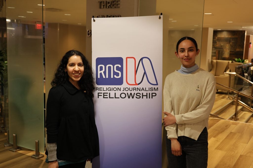 RNS/IA fellows at the 2024 RNA conference in Pittsburgh, PA. (RNS photo/Kit Doyle)