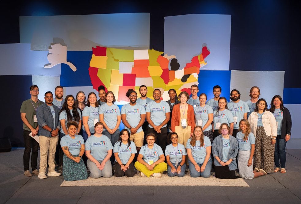 Staff and trainers at the 2024 Interfaith Leadership Summit. Chicago, August 2024. Photo by Summerset Studios.
