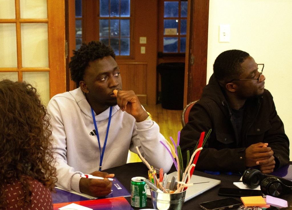 Joel Omanye Thompson at the 2025 BRAID Fellowship Convening in Salt Lake City, Utah. (Rachel Crowe)