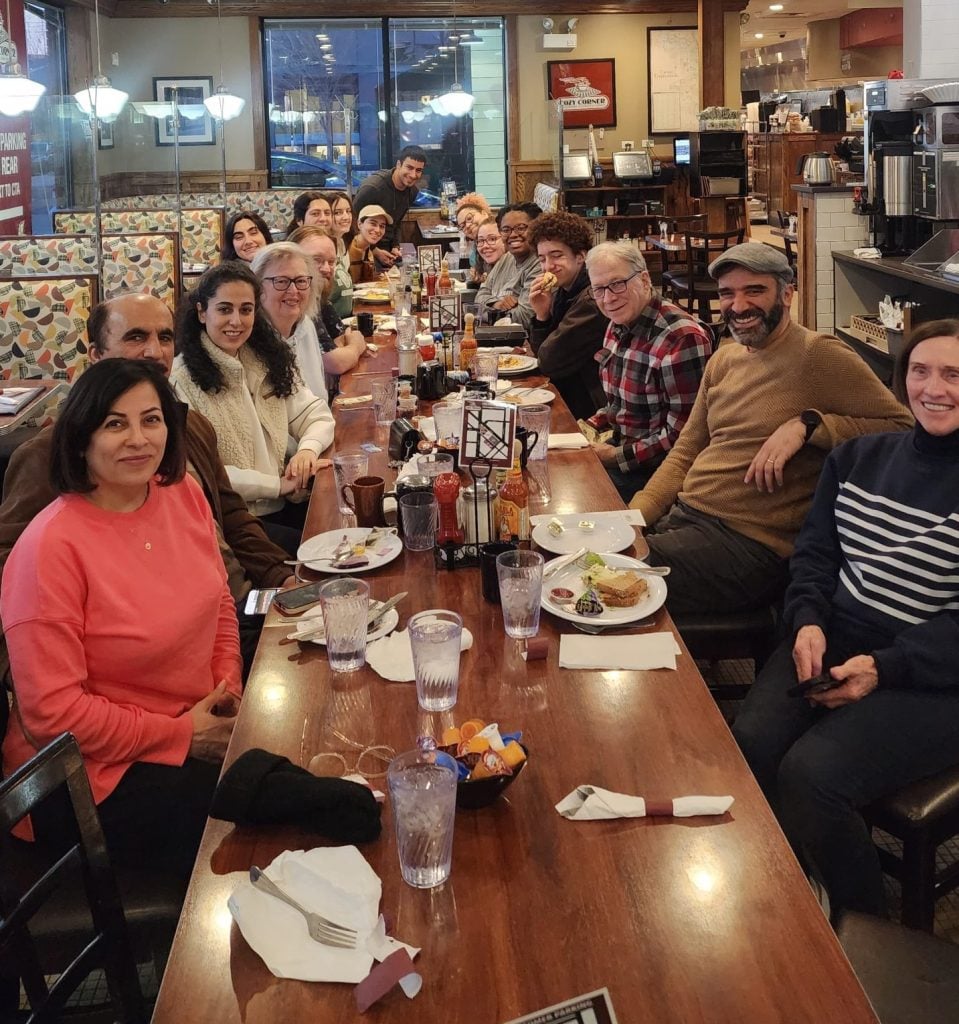 Chicago Baha’i community breaks fast. (Courtesy of Syda Taylor)