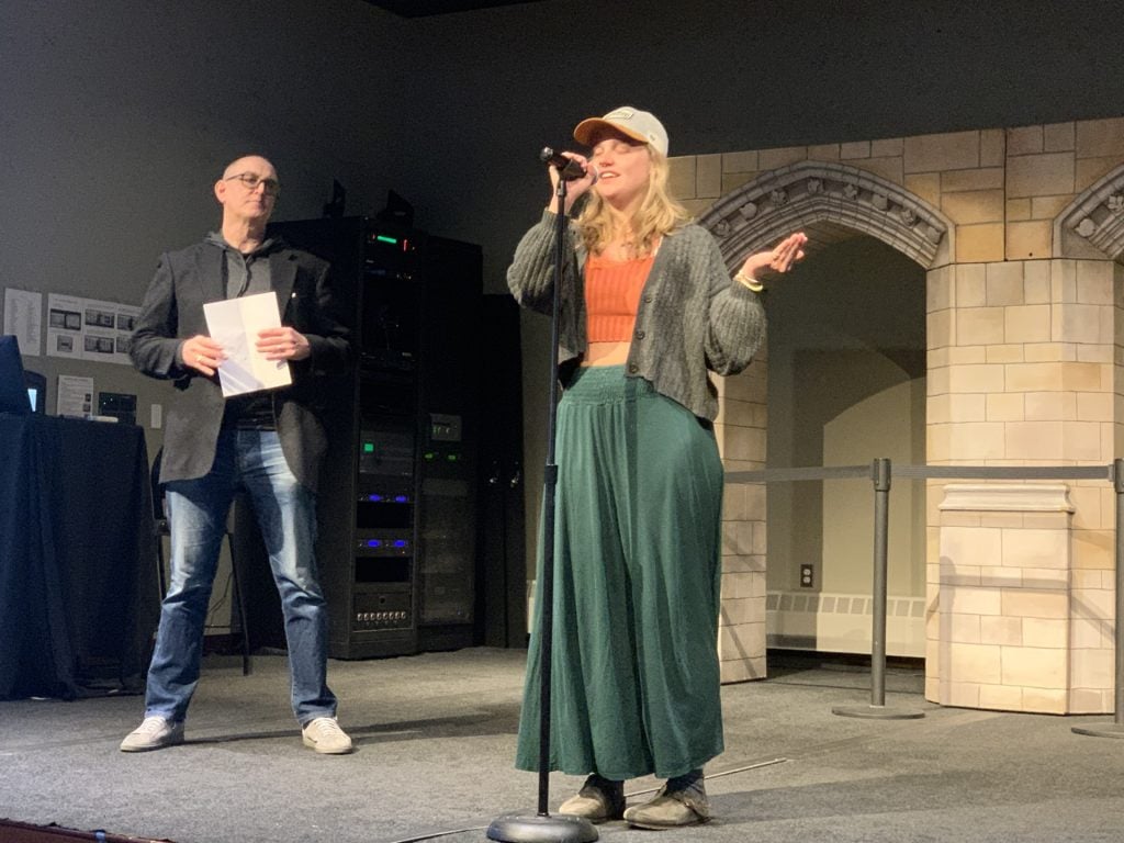 "Religious Diversity and Me" StorySLAM event on April 7, 2025 at the University of St. Thomas. (c) Hugh Smeltekop