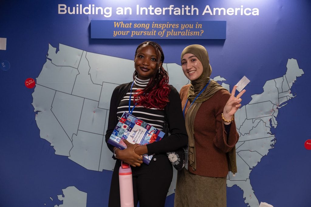Students at the Interfaith Leadership Summit in Chicago, IL on August 8, 2025.