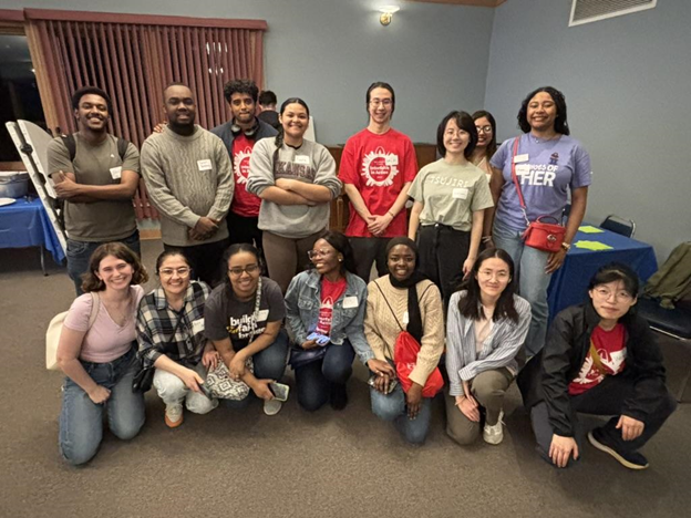 Spring Break in St. Louis: Interfaith in Action participants at the community interfaith iftar. Photo by Callista Isabelle