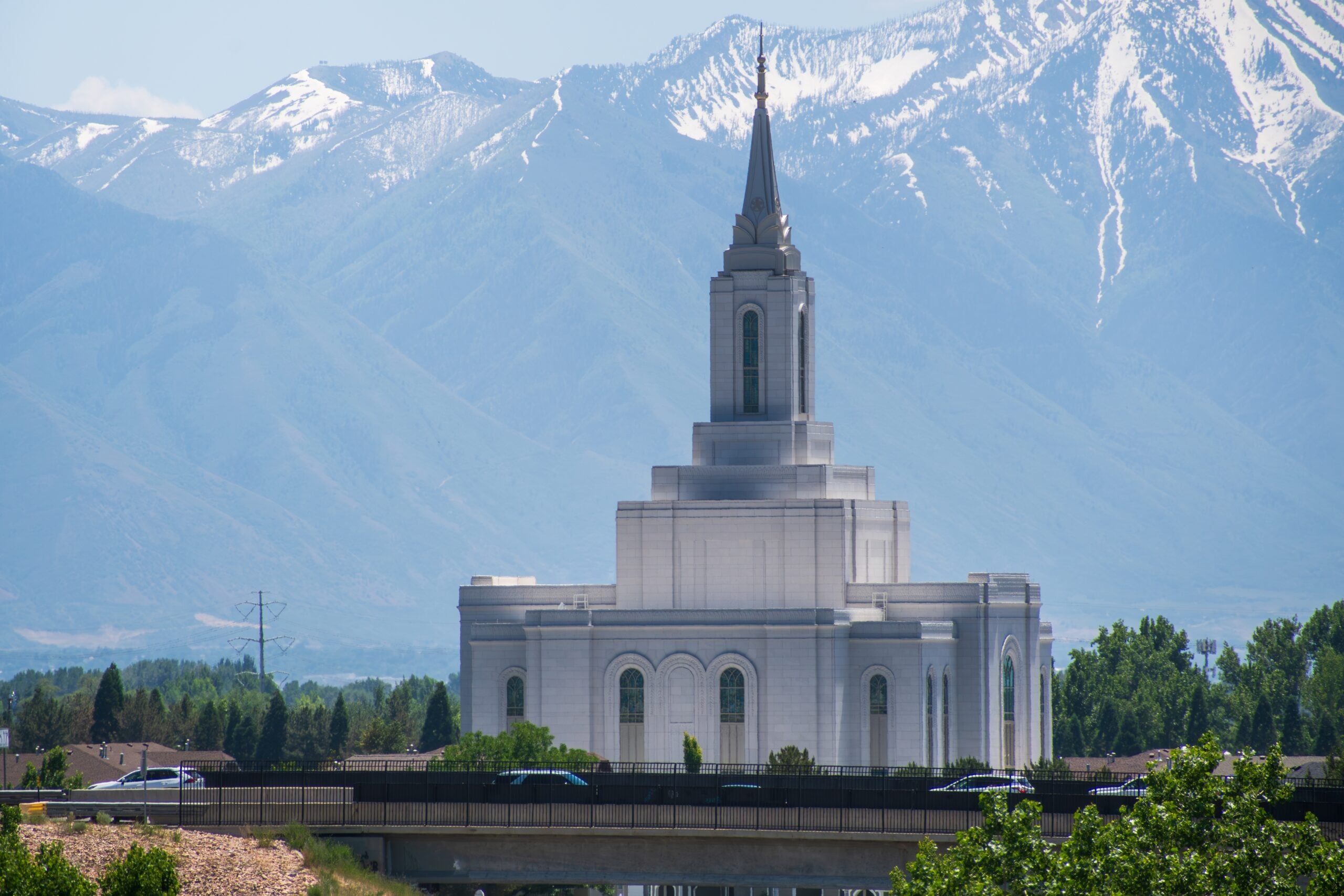 Orem, Utah – June 2, 2025. The Orem Utah Temple of The Church of Jesus Christ of Latter-day Saints stands in Orem, Utah. (Charles-McClintock Wilson / Shutterstock)