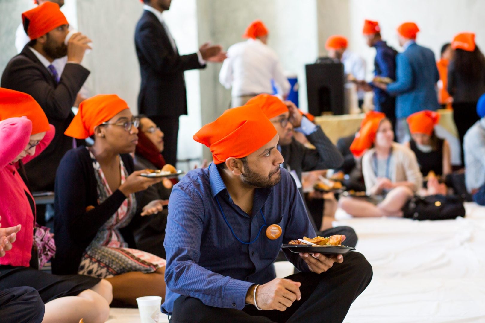 Langar on the Hill event. (Photo credit: Les Talusan Photography/Photo courtesy of SALDEF.)