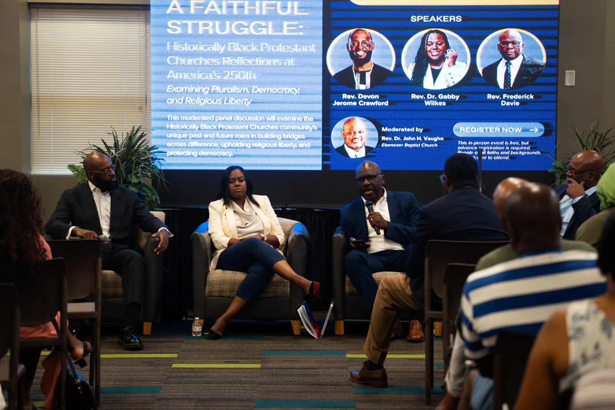 A Faithful Struggle Panel Takes Place at Ebenezer Baptist Church