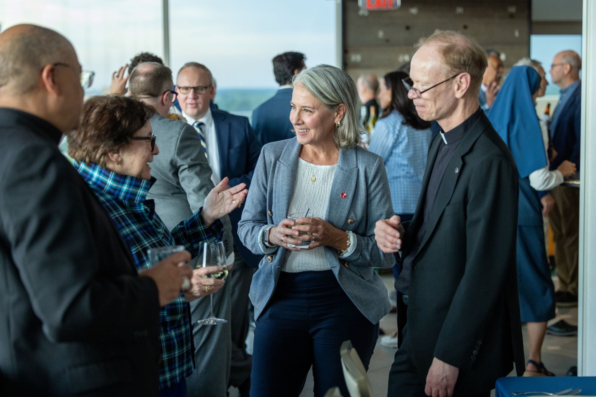 Attendees at From Many, One? Catholic Perspectives at America’s 250th at the University of Notre Dame on September 1, 2026.
