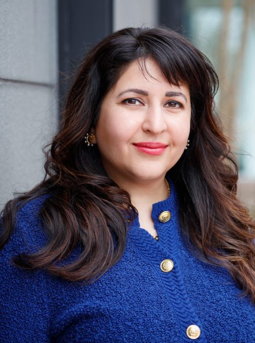 Sayyeda Mirza in New York, March 2023. Photo by Ron Hester.