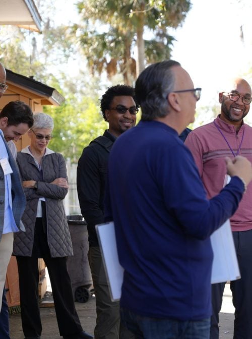 Impact Circle touring Transformation Village, Bithlo, Florida. Courtesy photo