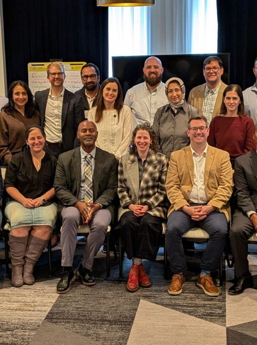 The Interfaith Civic Pluralism Fellows and Interfaith America staff convened to launch the Fellowship on October 23, 2025.