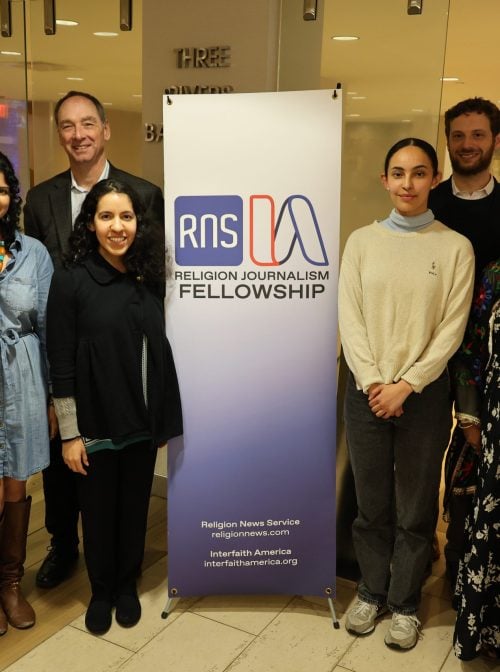 RNS/IA fellows at the 2024 RNA conference in Pittsburgh, PA. (RNS photo/Kit Doyle)