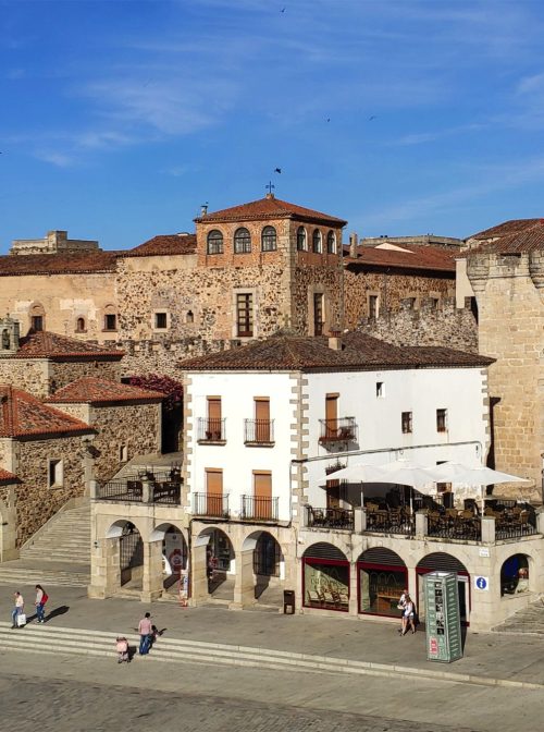 The old town of Cáceres, Extremadura, Spain, in 2019. (PHoto by Alonso de Mendoza/Wikipedia/Creative Commons)