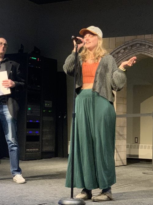 "Religious Diversity and Me" StorySLAM event on April 7, 2025 at the University of St. Thomas. (c) Hugh Smeltekop