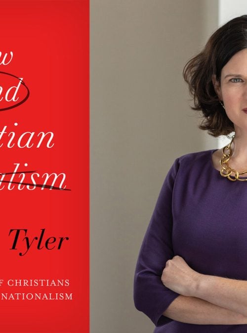 "How to End Christian Nationalism" and author Amanda Tyler. (Courtesy images)